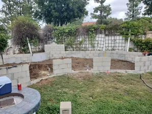 Window Koi pond construction-0